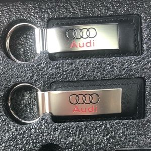 Two Audi Keychains - Brand New